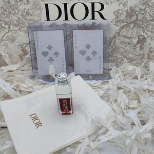 DIOR Collector Set | Large & Small Joker JOY Cards + Lip Glow Oil + Pouch